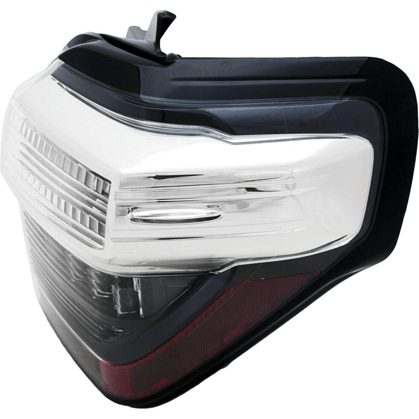 Tail Light halogen clear smoked lens right side CAPA for 14-21 Toyota 4Runner