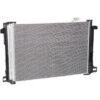 AC Condenser with Drier for 2012-2016 Mercedes Benz C300 / 2010-2015 GLK350