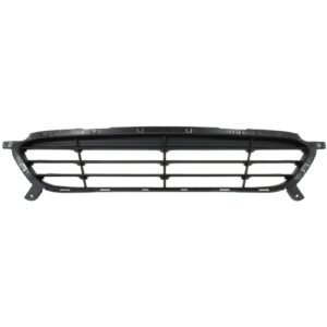 Bumper Grille 865611R000 plastic for 2012-2013 Hyundai Accent GL, GLS, GS, L, SE