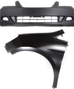 Front Bumper Cover & Fender Kit 2pc primed for 2005-2007 Honda Odyssey Touring