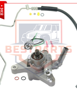 Power Steering Pump 3Pc Kit with Pressure Switch for 2003-2004 Honda Pilot Gas