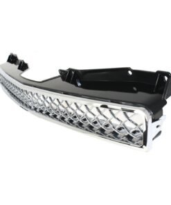 Grille plastic upper chrome shell w/gray insert for 2007-2014 Chevrolet Tahoe