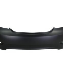 New Rear Bumper Cover REPH760171P primed for 2012-2016 Hyundai Accent Sedan