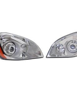 New Headlight halogen pair for 2009-2014 Freightliner Cascadia