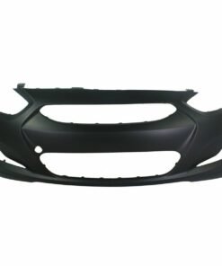 NEW Front Primed Bumper Cover, CAPA, 865111R000 for 2012-2014 Hyundai Accent