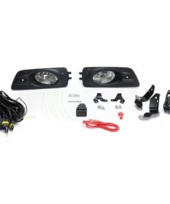 JC Whitney Front Fog Light Set of 2 for 06-07 Honda Accord EX/LX 4-Door, Sedan