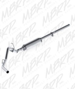 MBRP 2009-2013 Chev/GMC 1500 4.8/5.3L (excl 8ft bed) Cat Back Single Side AL P Series Exhaust