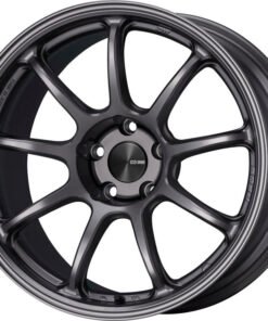 Enkei PF09 16x7 4x100 45mm Offset 67mm Bore Dark Silver Wheel