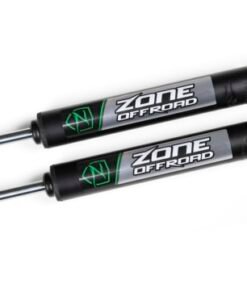 Zone Offroad Dual Steering Stabilizer Kit Black for 13-17 Dodge/Ram 2500/3500