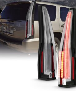 ANZO 2007-2014 Chevrolet TahOE Led Taillights Red/Clear