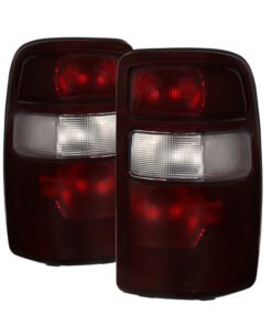 Xtune GMC Yukon 00-06 OEM Style Tail Lights w/ Black Rim Red Smoked ALT-JH-CSUB00-OE-RSM