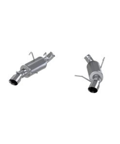 MBRP 11-14 Ford Mustang GT 5.0 3in Dual Muffler Axle Back Split Rear Alum Exhaust System