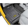 Bestop 51511-01 Black Front Floor Liners for 1976-1995 CJ5/CJ7/CJ8, Wrangler YJ