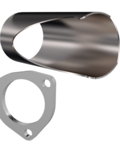 QTP 2.25in Weld-On QTEC DIY Cutout Pipe