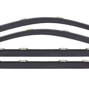 Lund 15-17 Chevy Silverado 2500 Ext. Cab Ventvisor Elite Window Deflectors - Smoke (4 Pc.)