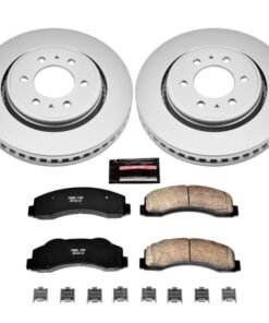 Power Stop 10-18 Ford Expedition Front Z17 Evolution Geomet Coated Brake Kit