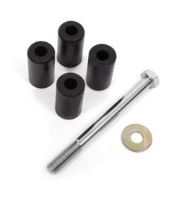 BMR 15-18 Ford Mustang S550 Rear Cradle Bushing Kit w/ Centering Sleeves- Black