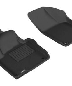 3D MAXpider 2011-2018 Volkswagen Jetta Sedan Kagu 1st Row Floormat - Black