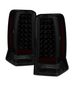 Xtune Cadillac Escalade 02-06 LED Tail Light Black Smoked ALT-JH-CE02-LED-BSM