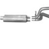 Gibson 14-18 GMC Sierra 1500 Denali 5.3L 3in/2.25in Cat-Back Dual Split Exhaust - Black Elite