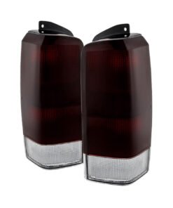 Spyder 9029868 Factory Style Red/Smoke Tail Lights for 1997-2001 Jeep Cherokee