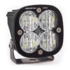 Baja Designs Squadron Pro Black Wide Cornering Pattern LED Light Pod - Clear
