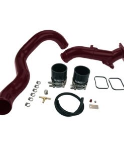 Wehrli 01-04 Chevrolet 6.6L LB7 Duramax 3in Y-Bridge Kit - WCFab Red