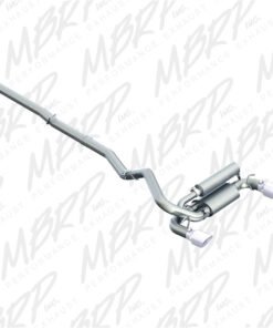 MBRP 2016+ Ford Focus RS 3in Aluminized Dual Outlet Cat-Back Exhaust