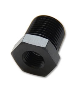 Vibrant 1/4in NPT Female to 3/8in NPT Male Pipe Reducer Adapter Fitting