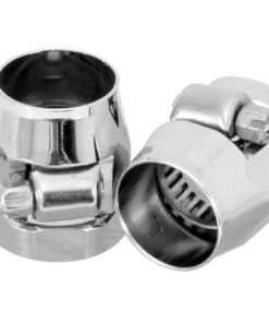 Spectre Magna-Clamp Hose Clamps 3/8in. (2 Pack) - Chrome