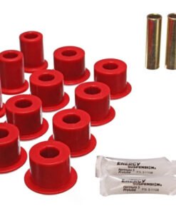 Energy Suspension 8.2108R Rear Leaf Spring Bushing Set for 89-95 Toyota Pickup