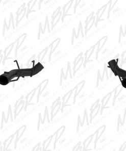 MBRP 2011-2014 Ford Mustang GT 3in Dual Axle Back Muffler Delete - Black