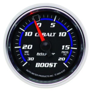 Autometer Cobalt 52mm 20psi mechanical Boost Gauge