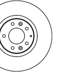 StopTech 06-07 Mazda6 Slotted & Drilled Left Front Rotor