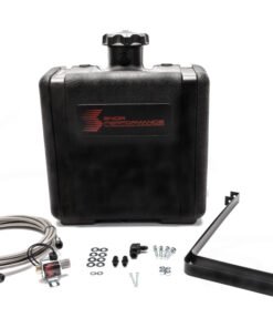 Snow Performance Water Tank Upgrade 7gal (w/Braided SS Line/Brackets/Solenoid/4AN Fittings)
