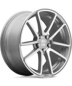 Rotiform R120 SPF Wheel 19x8.5 5x112 45 Offset - Gloss Silver Machined