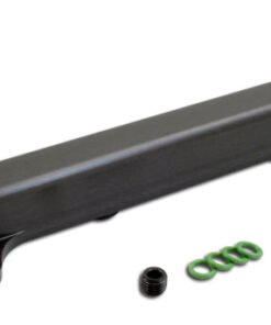AEM 03-06 Evo 8 & 9 Black Fuel Rail