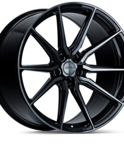 Vossen HF-3 20x9 / 5x114.3 / ET32 / Flat Face / 73.1 - Double Tinted - Gloss Black
