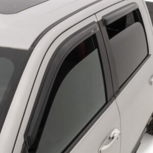 AVS 2022 Toyota Tundra CrewMax Ventvisor Outside Mount Window Deflectors 4pc - Smoke