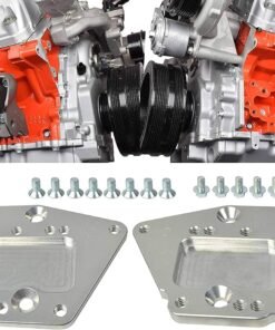 ICT Billet 551363X SBC to LT LT1 Engine Swap Bracket Conversion for Motor Mounts