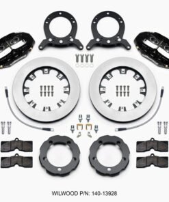 Wilwood D8 Front Hat Kit 12.19in Rotor 76-77 Ford Bronco Dana 44 w/Lines