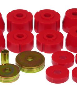 Prothane 72-85 Dodge Truck Body Mounts - Red