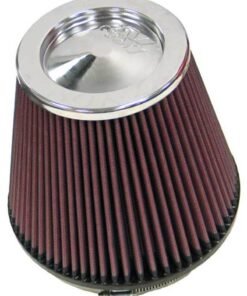 K&N Round Tapered Universal Air Filter 6in Flange ID x 7.5in Base OD x 5in Top OD x 6.5in Height