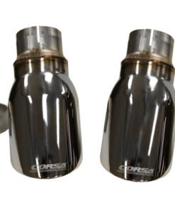 Corsa 15-17 Dodge Charger R/T w/ Pursuit Valance 2.5in Inlet / 4in Outlet Polished Tip Kit
