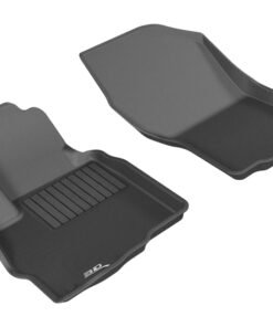 3D MAXpider 2011-2019 Mitsubishi Outlander Sport Kagu 1st Row Floormat - Black
