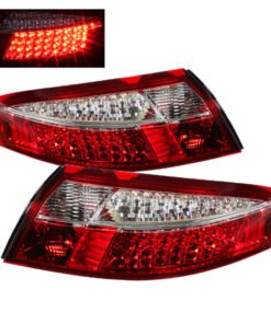 Xtune Porsche 911 996 ( Non 4S. Turbo. GT3 ) 99-04 LED Tail Lights Red Clear ALT-ON-P99699-LED-RC