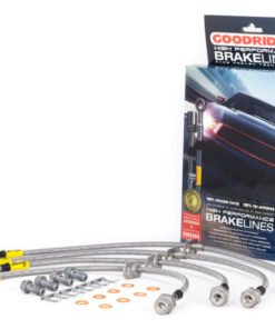 Goodridge 12-13 Honda Civic (Si Models) / 13 Acura ILX 2.4L Lrg Disc SS Brake Lines