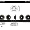 StopTech 04-08 Acura TL / 03-09 honda Element Slotted & Drilled Right Rear Rotor