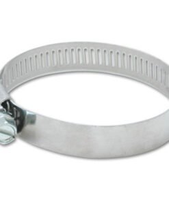 Vibrant S.S. Worm Gear Clamps Pack of 10 - Clamping Range: 4.56in - 5.51in (116mm - 140mm)