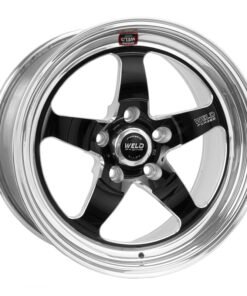 Weld S71 17x10 / 5x115mm BP / 6.7in. BS Black Wheel (High Pad) - Non-Beadlock